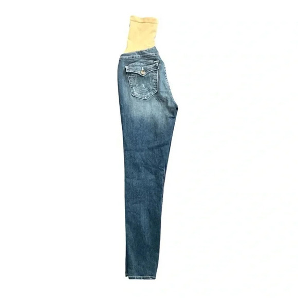True Religion Maternity‎ Halle Skinny Jeans, Size 29 - Picture 3 of 11